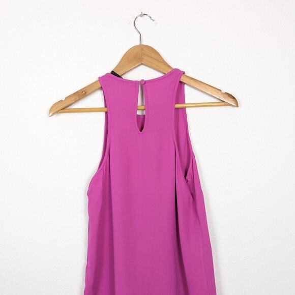 J. Crew Pink Formknit High Neck Sleeveless Tank Top Size 0 - Picture 5 of 7
